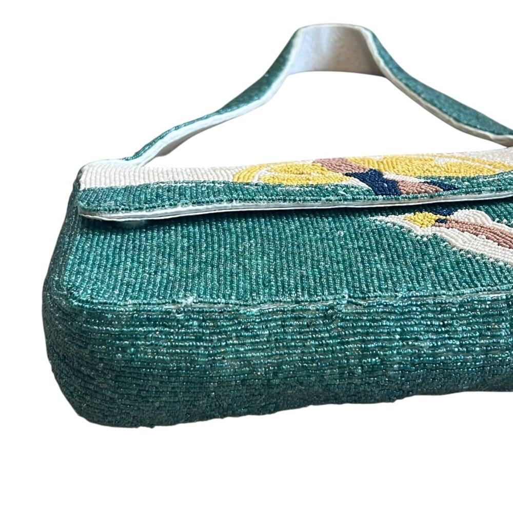 Handcrafted in India NWT Beaded Shoulder Bag Diver Swim Sun Viral TJ Maxx - Picture 5 of 14